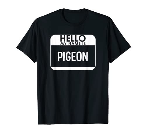 Pigeon Costume Funny Easy Last Minute Halloween Bird Gift T-Shirt