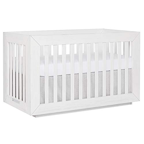 Dream On Me Evolur Maddox Modern Crib, Weathered White