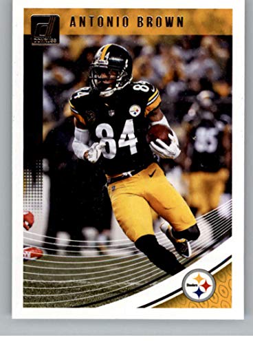 2018 Donruss Football #239 Antonio Brown Pittsburgh Steelers Official NFL Trading Card