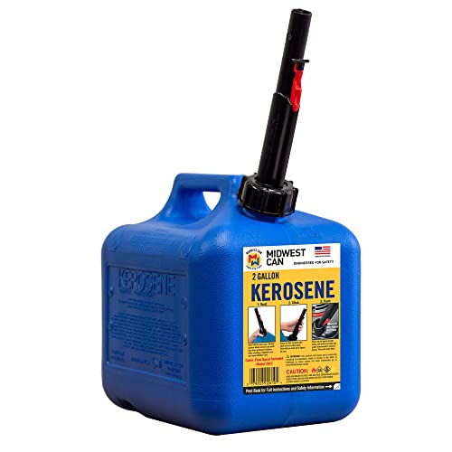 Midwest Can 2610 Kerosene Can – 2 Gallon Capacity