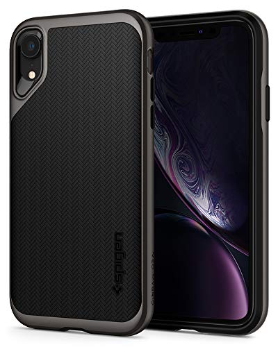 Spigen Neo Hybrid Designed for iPhone XR Case (2018) – Gunmetal