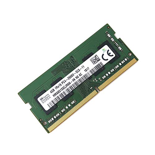 SK hynix HMA851S6CJR6N – VK Non ECC PC4-2666V 4GB DDR4 at 2666MHz 260pin SDRAM SODIMM Single Kit Laptop Memory – OEM