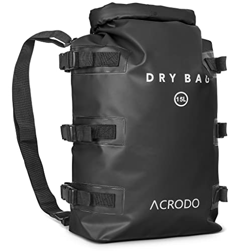Acrodo Floating Waterproof Dry Bag Backpack – Outdoor Rucksack for Tactical, Travel, Camping Gear & Hiking accessories