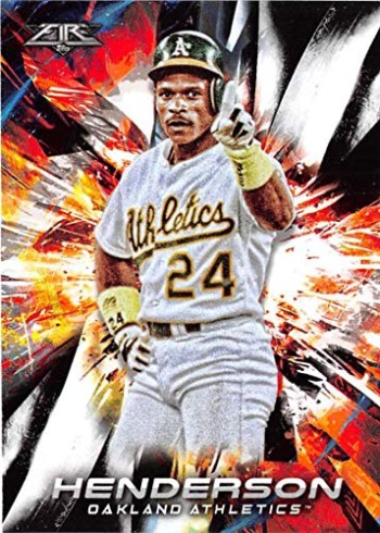 2018 Topps Fire Baseball #37 Rickey Henderson Oakland Athletics Target Exclusive MLB Trading Card | The Storepaperoomates Retail Market - Fast Affordable Shopping