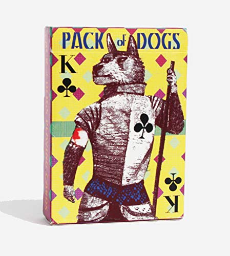 Artiphany Pack of Dogs Playing Cards Poker Size Single Deck Printed By United States Playing Card Company
