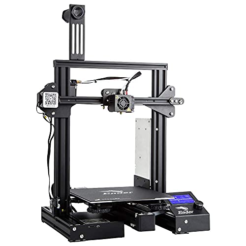 Official Creality Ender 3 Pro 3D Printer with Removable Build Surface Plate and Branded Power Supply, FDM 3D Printers for DIY Home and School Printing Size 8.66×8.66×9.84 inch