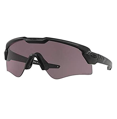 Oakley Men’s SI Ball M Frame Rectangular Sunglasses, Matte Black/Prism Gray, One Size