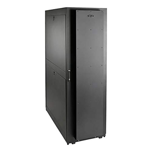 Tripp Lite – SRQP42UB – 42U Rack Enclosure Server Cabinet Quiet with Sound Suppression – 42U Wide X 27.76 Deep Floor Standing for Server – Black – Steel – 2000 Lb X Dynamic/Rolling Weight