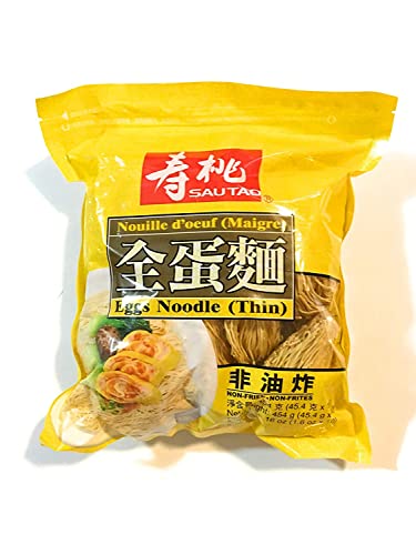 Hong Kong Eggs Noodle Thin 454g