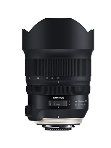 Tamron AFA041N700 SP 15-30mm F/2.8 Di VC USD G2 for Nikon Digital SLR Camera, Black