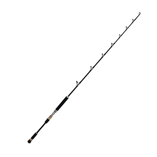 EatMyTackle Amberjack King Jigging Rod | Saltwater Fishing Rod (20-40lb. Moderate/Fast Action, 2pc)