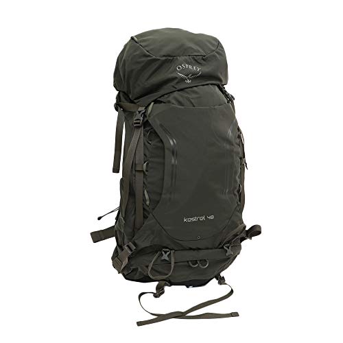 Osprey Kestrel 48 Men’s Backpacking Backpack, Picholine Green, Medium/Large