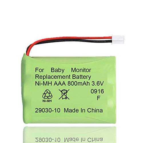 for Summer Infant Baby Monitor Replacement Battery for Summer Infant Wide View 28650 29000 29000A & Clear Sight 29040 29030 Parent Handheld 3.6V 800mA