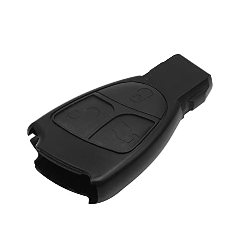 uxcell 3 Buttons Key Fob Remote Case Shell Replacement for Mercedes Benz C E B S Class CLS CLK ML SLK CL