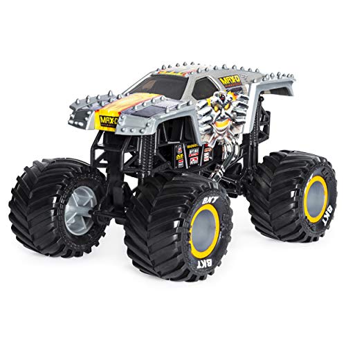 Monster Jam Official Max D Monster Truck, Die-Cast Vehicle 1:24 Scale