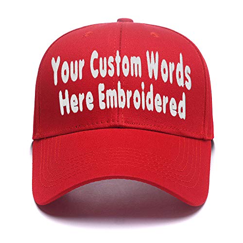 Custom Embroidered Baseball Hat Personalized Adjustable Cowboy Cap Add Your Text