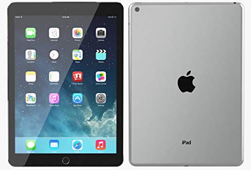 Apple iPad Air 2 MH2M2LLA-US 64GB Wifi + Cellular 9.7in Space Gray (Renewed)