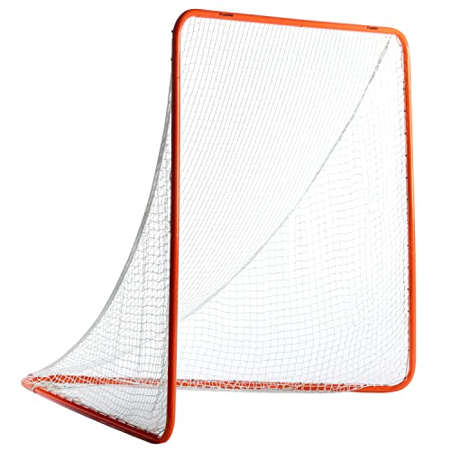 Franklin Sports Official Size Lacrosse Goal – Portable Steel Backyard Lacrosse Net for Kids + Adults – Lacrosse Training Equipment – 72″ x 72″