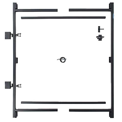 Adjust-A-Gate Steel Frame Gate Building Kit, 60″-96″ Wide, 6′ High (3 Pack)