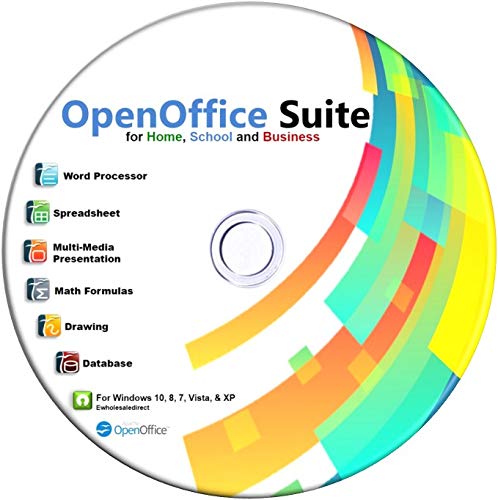 Office Suite 2022 on DVD for Home Student and Business, Compatible with Microsoft Office Word Excel PowerPoint for Windows 11 10 8 7 powered by Apache