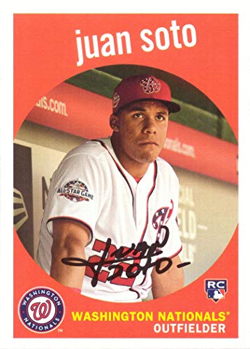 2018 Topps Archives Baseball #73 Juan Soto Rookie Card