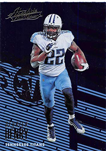 2018 Absolute Football #96 Derrick Henry Tennessee Titans Official NFL Trading Card made by Panini