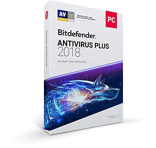 Bitdefender Antivirus Plus 2018 – 3 PCs /1 Year