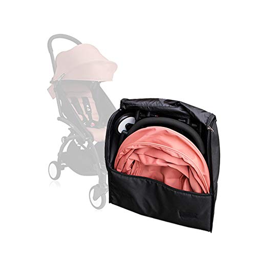 SeedFuture Baby Stroller Accessories for Babyzen Yoyo Travel Bag Knapsack Pram Backpack Yoya YuYu Vovo Babytime Storage Bag (Black)