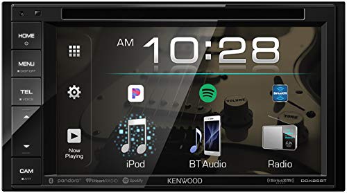 Kenwood DDX26BT Double DIN SiriusXM Ready Bluetooth In-Dash DVD/CD/AM/FM Car Stereo Receiver w/ 6.2″ Touchscreen