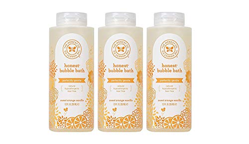 The Honest Company Bubble Bath, Sweet Orange Vanilla, 12 Ounce (3 Bottles)