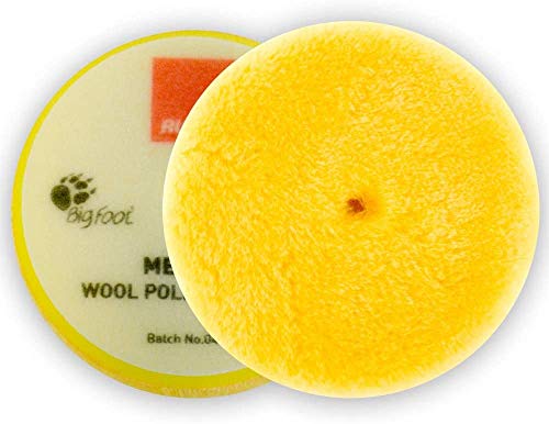 Rupes Medium Yellow Wool Pad 145mm/ 5.75″ (Single)
