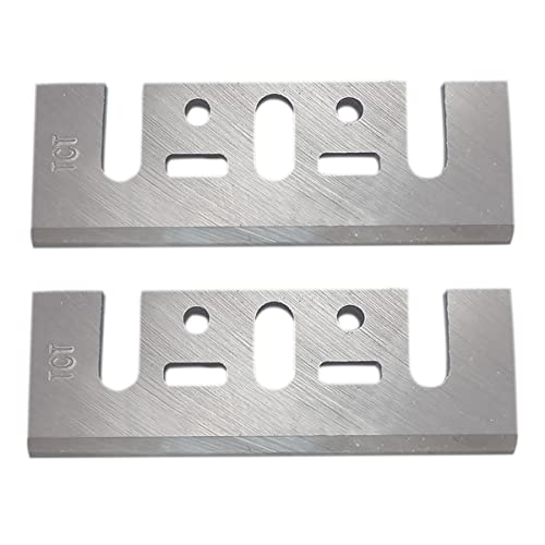 FOXBC 3-1/4 Inch 82mm TCT Carbide Planer Blades Replacement For Makita 1900B, KP0810, KP0800K, DeWalt D26676, DW6655, DW680, Bosch 1594 PA1205, Ryobi and most Hand-Held Planer