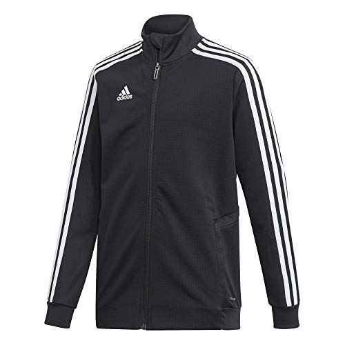 adidas Youth Tiro 19 Training Jacket (Medium) Black/White