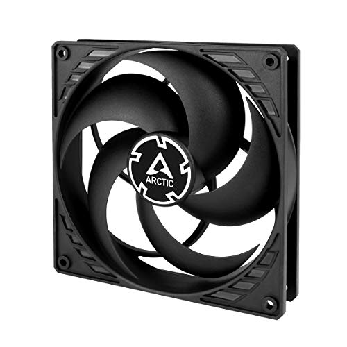 ARCTIC P14 PWM PST CO – 140 mm Case Fan with PWM Sharing Technology (PST), Pressure-optimised, Dual Ball Bearing for Continuous Operation, Computer, 200-1700 RPM (0 RPM <5%) – Black