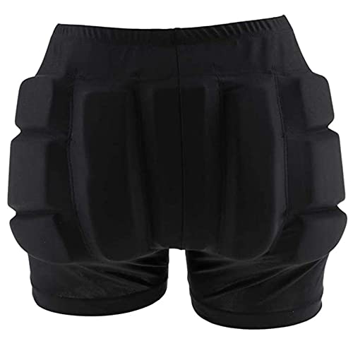 LIUHUO Hip Pad Protector Padded Shorts for Guard Ski Roller Skating Snow Crash Butt Pads for Hips Tailbone & Butt