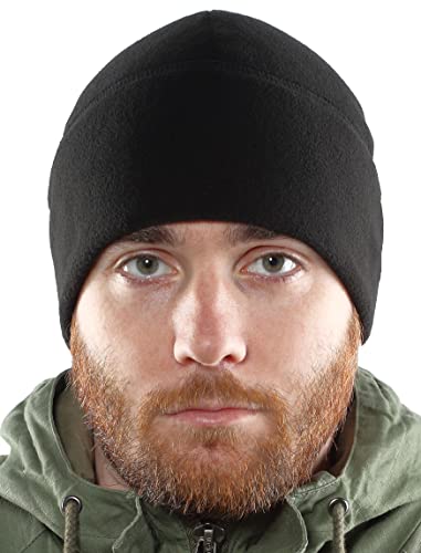 2SBR 2SABERS Fleece Winter Warm Watch Cap – Mens – Army Military Tactical Skull Beanie Hat