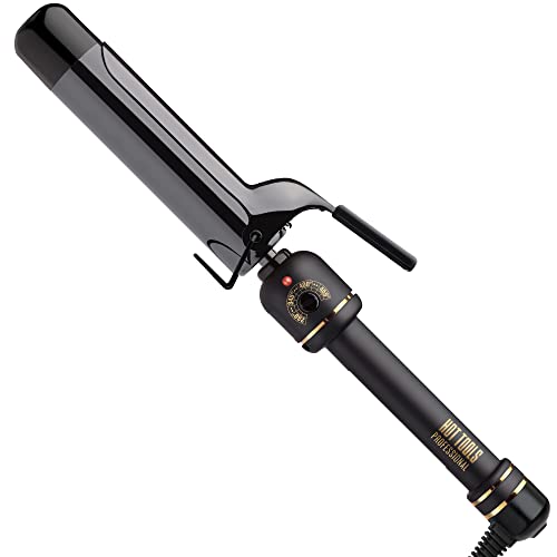 HOT TOOLS Pro Artist Black Gold Curling Iron, 1-1/2 inch