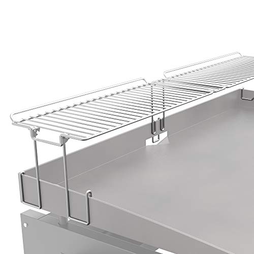 Yukon Glory Griddle Warming Rack – Designed for Blackstone Griddle 36″ 1825 – New & Improved Design, One-Step Clip on Attachment (Not for Pro-Series)