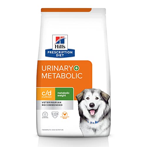 Hill’s Prescription Diet c/d Multicare + Metabolic Chicken Flavor Dry Dog Food, Veterinary Diet, 24.5 lb. Bag
