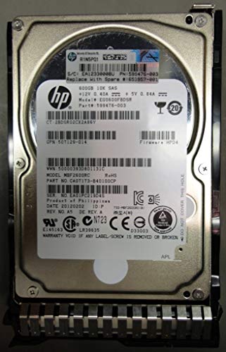 HP 713964-001 600GB SFF 10000RPM SAS 2.5 HD – 652583-B21, 653957-001