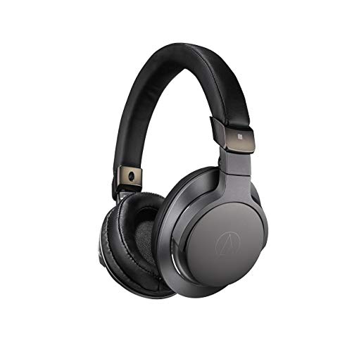 AudioTechnica SR6BT Wireless On-Ear Headphones (ATH-SR6BTBK) Black – (Renewed)