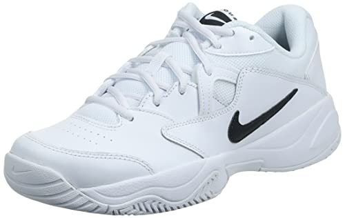 NIKE Men’s Nike Court Lite 2 Shoe, white/black – white, 12 Regular US