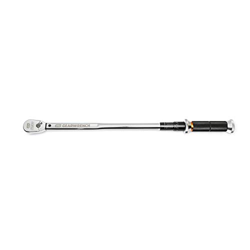 GEARWRENCH 1/2″ Drive 120XP Micrometer Torque Wrench, 30-250 ft/lbs. – 85181