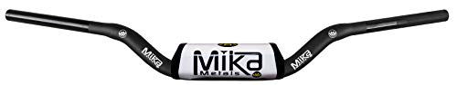 Mika Metals 205-9833W Handlebar Raw Series 1-1/8″ Stew/Vill Bend Wht
