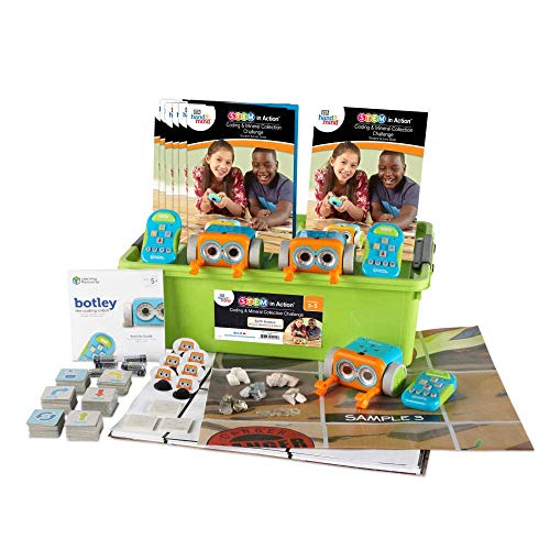 hand2mind STEM in Action Coding & Mineral Collection Challenge, Includes 3 Botley Robots, Coding Cards, Tokens, Teacher Guide | The Storepaperoomates Retail Market - Fast Affordable Shopping