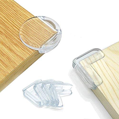32 Pack Baby Proofing Corner Guards Furniture Corner Protector with Adhesive