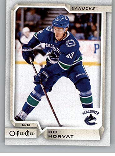 2018-19 OPC O-Pee-Chee Hockey #469 Bo Horvat Vancouver Canucks Official 18/19 NHL Trading Card