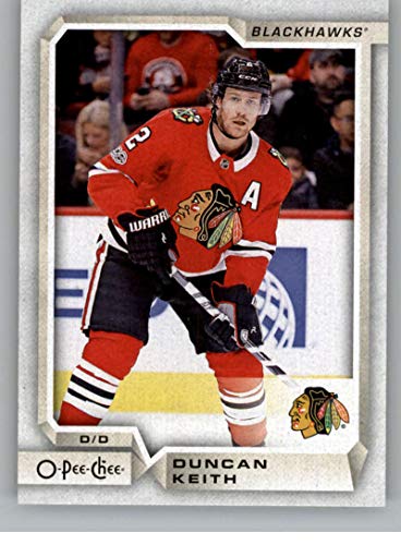 2018-19 OPC O-Pee-Chee Hockey #407 Duncan Keith Chicago Blackhawks Official 18/19 NHL Trading Card