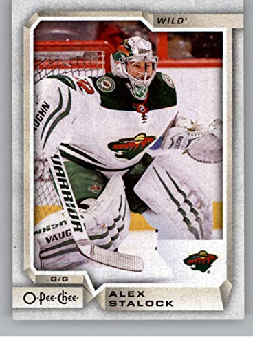 2018-19 OPC O-Pee-Chee Hockey #491 Alex Stalock Minnesota Wild Official 18/19 NHL Trading Card