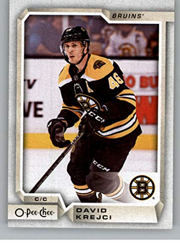 2018-19 OPC O-Pee-Chee Hockey #265 David Krejci Boston Bruins Official 18/19 NHL Trading Card
